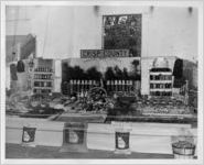 Photograph of the Crisp County exhibit at the Georgia State Fair, Macon, Bibb County, Georgia, 1949