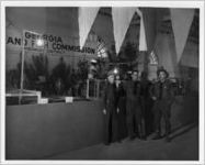 Photograph of the Georgia State Game and Fish Commission exhibit at the Georgia State Fair, Macon, Bibb County, Georgia, 1950