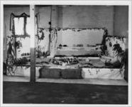 Photograph of the Towaliga community exhibit at the Georgia State Fair, Macon, Bibb County, Georgia 1950