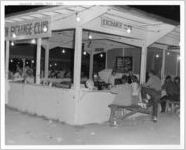 Photograph of the Exchange Club food booth at the Georgia State Fair, Macon, Bibb County, Georgia, 1960