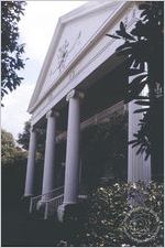Pediment (Main house, Greenwood Plantation, Thomasville, Ga.)