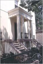 Entrance porch (Sorrel House, Savannah, Ga.)