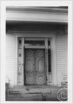 Door (Cottage, Francis Plantation, near Davisboro, Ga.)