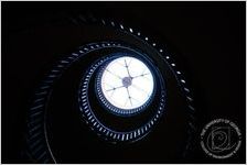 Spiral staircase (Masonic Hall, Milledgeville, Ga.)