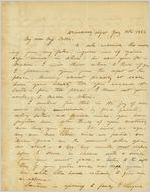 Letter: to Callie [Lumpkin King], Athens, [Georgia], 1852 Jan. 14
