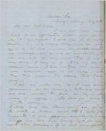 Letter: Macon, Georgia to Callie [Lumpkin King], 1852 Feb. 13