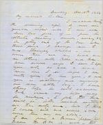 Letter: to Callie [King], Athens, [Georgia], 1856 Oct. 19