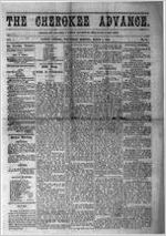 The Cherokee advance, Mar. 3, 1880