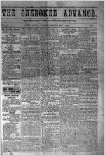 The Cherokee advance, May 5, 1880