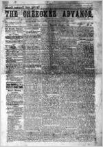 The Cherokee advance, Aug. 5, 1880