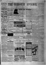 The Cherokee advance, Sep. 6, 1881