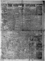 The Cherokee advance, Oct. 18, 1881