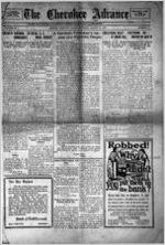 The Cherokee advance, Aug. 28, 1914
