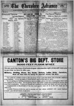 The Cherokee advance, Oct. 16, 1914