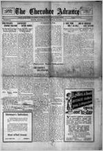 The Cherokee advance, Oct. 30, 1914