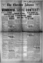 The Cherokee advance, Oct. 15, 1915