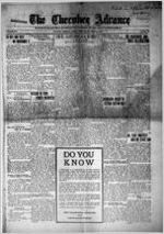 The Cherokee advance, Oct. 15, 1920