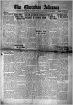 The Cherokee advance, Oct. 22, 1920