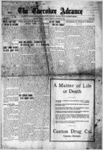 The Cherokee advance, Oct. 29, 1920