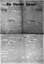 The Cherokee advance, Mar. 11, 1921