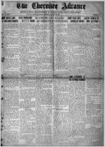 The Cherokee advance, Aug. 26, 1921