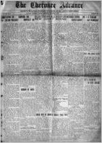 The Cherokee advance, Oct. 7, 1921