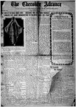 The Cherokee advance, Dec. 23, 1921
