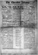 The Cherokee advance, Jan. 6, 1922
