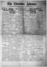 The Cherokee advance, Jan. 13, 1922