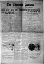 The Cherokee advance, Aug. 18, 1922
