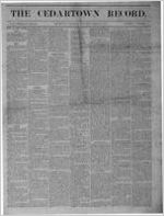 The Cedartown record, Jul. 25, 1874