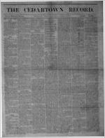 The Cedartown record, Aug. 15, 1874