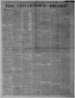 The Cedartown record, Oct. 31 1874
