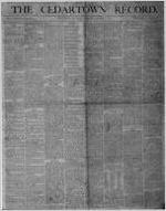 The Cedartown record, Jan. 9, 1875