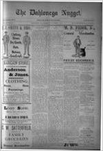 The Dahlonega nugget, Dec. 3, 1903