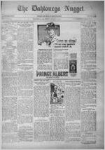The Dahlonega nugget, Aug. 12, 1921