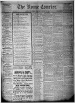 Rome courier, Jan. 2, 1852
