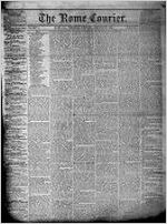 Rome courier, Jan. 22, 1852