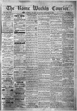 Rome weekly courier, Jan. 3, 1862
