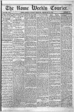 Rome weekly courier, Feb. 28, 1862