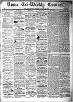 Rome tri-weekly courier, Jan. 26, 1860