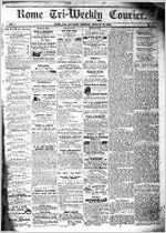 Rome tri-weekly courier, Jan. 28, 1860