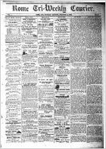Rome tri-weekly courier, Feb. 9, 1860