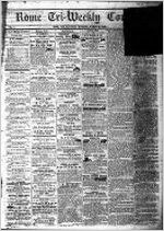 Rome tri-weekly courier, Mar. 31, 1860