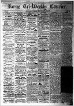 Rome tri-weekly courier, Apr. 12, 1860