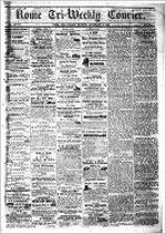 Rome tri-weekly courier, Sep. 11, 1860