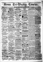 Rome tri-weekly courier, Sep. 18, 1860