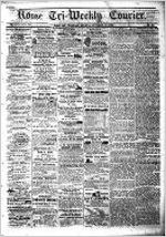 Rome tri-weekly courier, Sep. 22, 1860