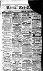 Rome tri-weekly courier, Oct. 9, 1860