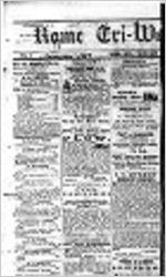 Rome tri-weekly courier, Nov. 1, 1860